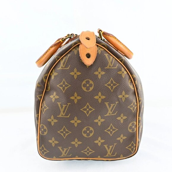LOUIS VUITTON Monogram Speedy 30 Hand Bag bsj685-102125 - Picture 3 of 16